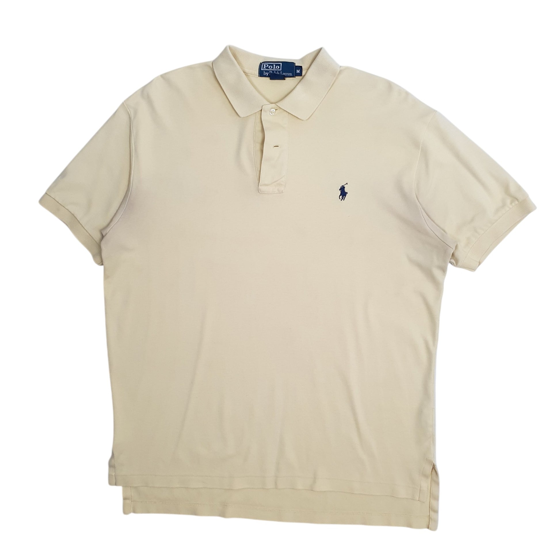 Mens Yellow Polo Ralph Lauren  Short Sleeve Polo Shirt