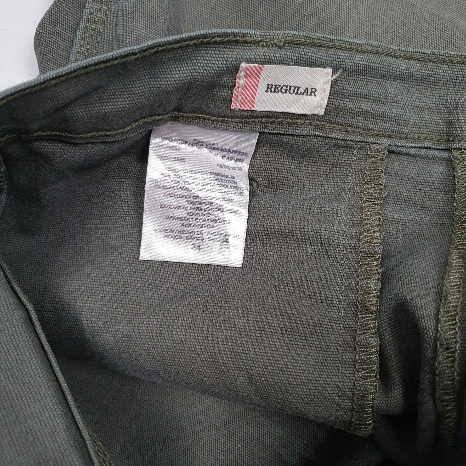 Mens Green Dickies   Shorts