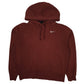 Womens Brown Nike Baggy Loose Fit Hoodie Jumper
