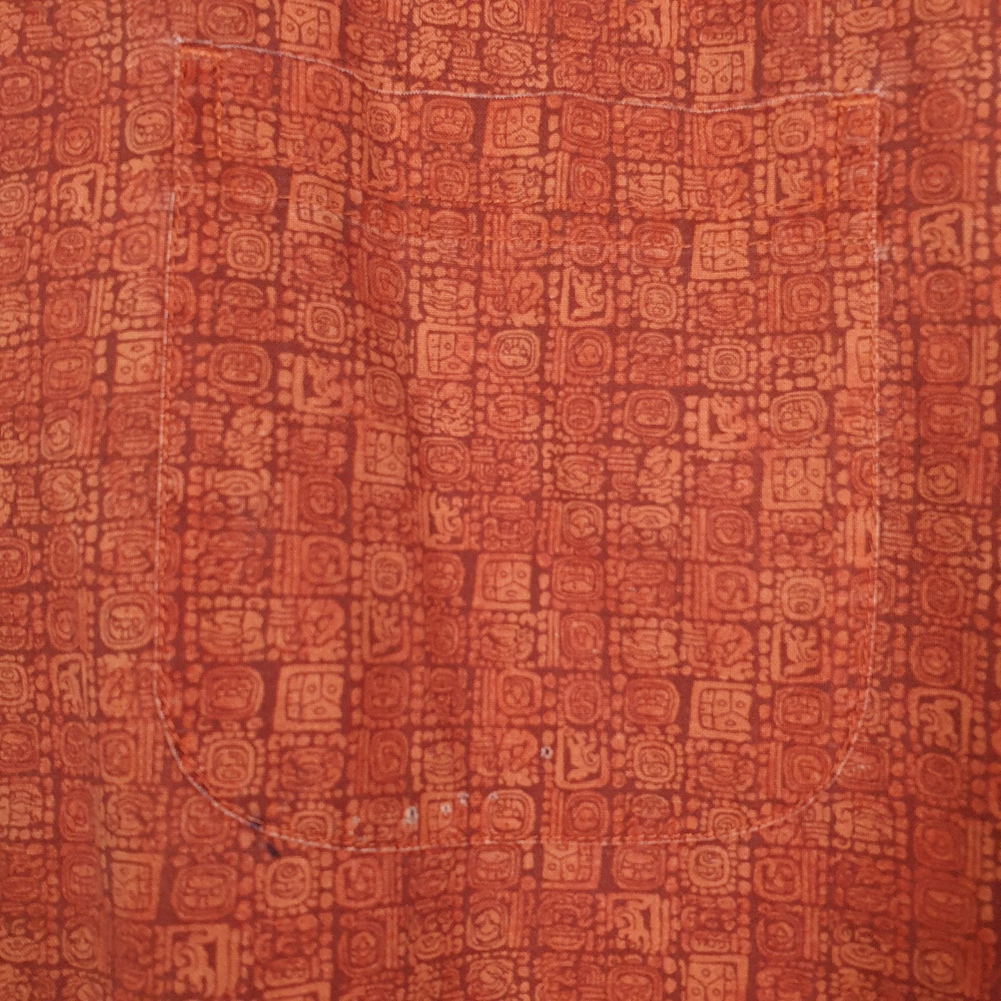 Mens Orange L.L.Bean   Shirt