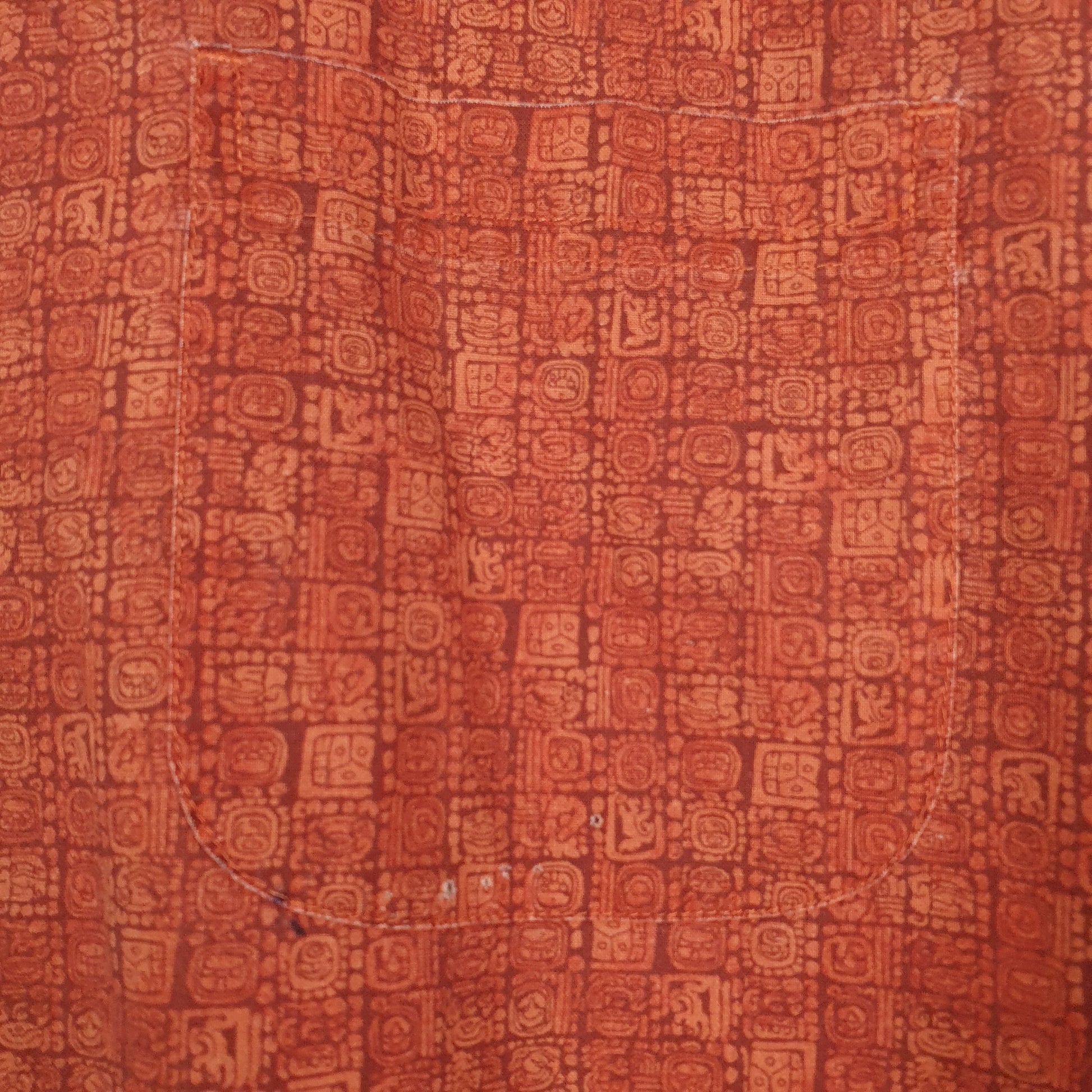 Mens Orange L.L.Bean   Shirt