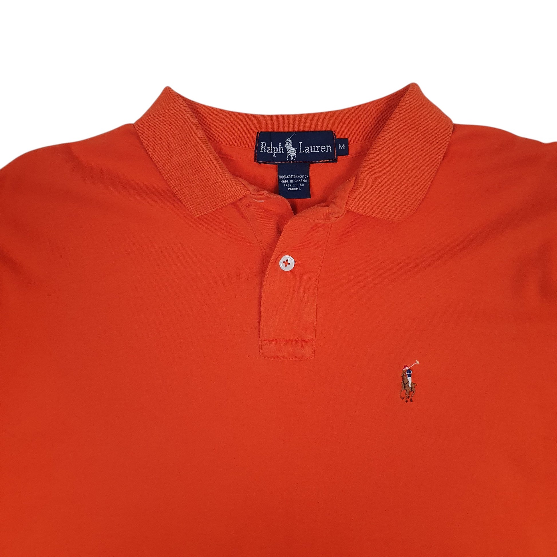 Mens Orange Polo Ralph Lauren   Polo Shirt