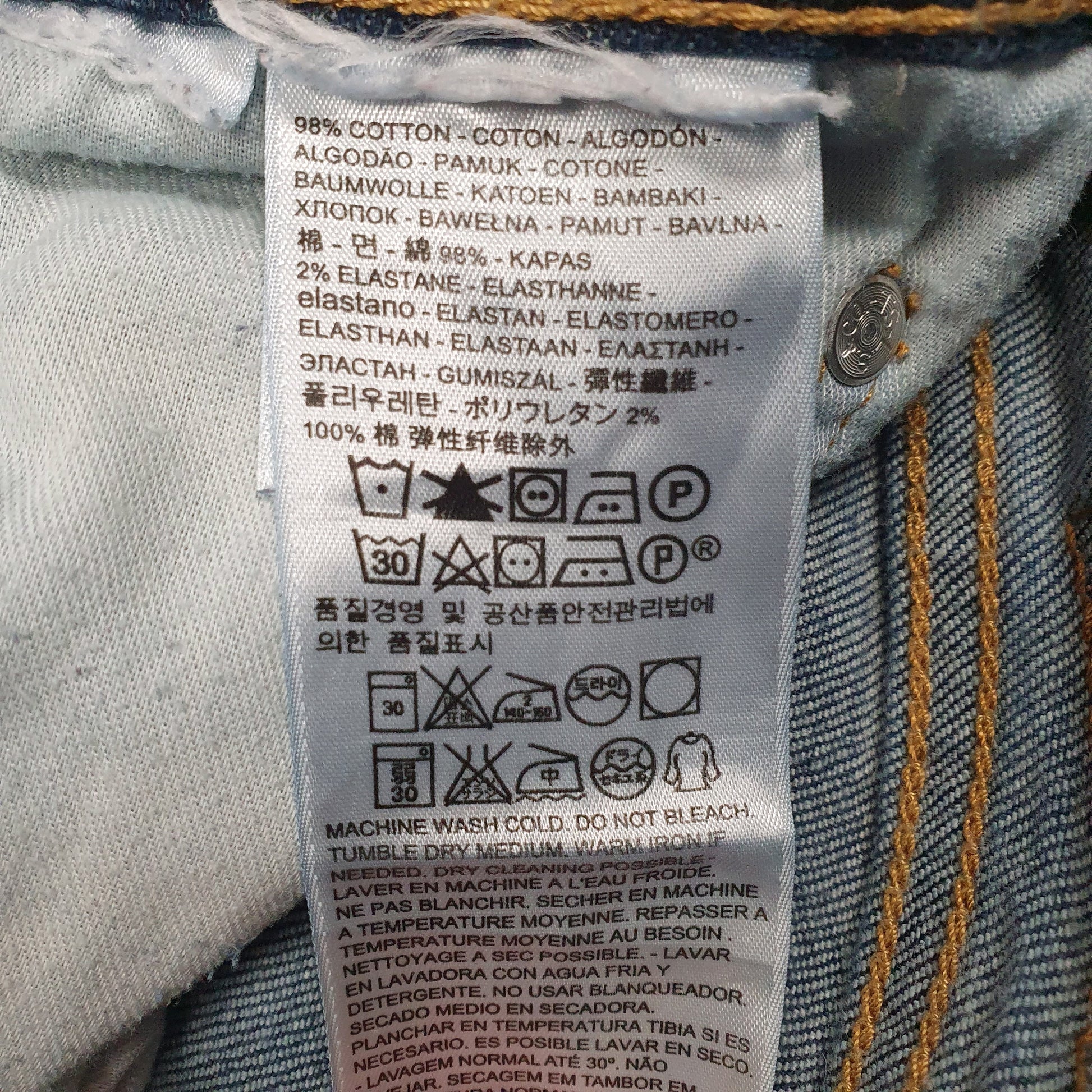 Mens Blue Levis   Jeans