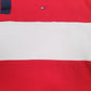 Mens Red Tommy Hilfiger  Crewneck Polo Shirt