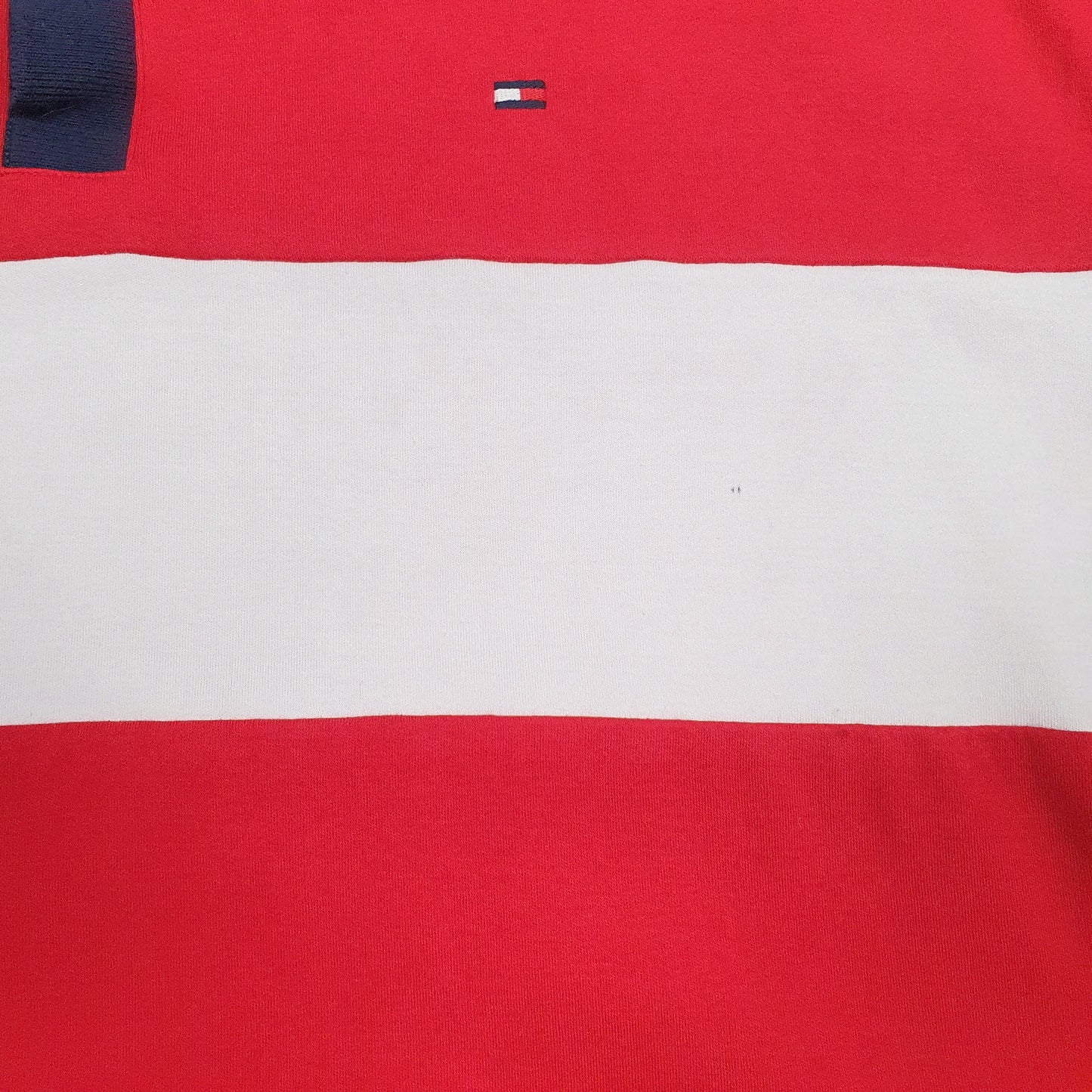 Mens Red Tommy Hilfiger  Crewneck Polo Shirt