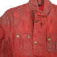 Womens Red Belstaff   Coat