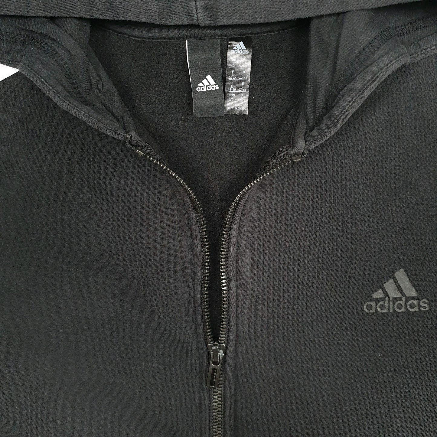 Womens Black Adidas Hoodie Hoodie Jumper