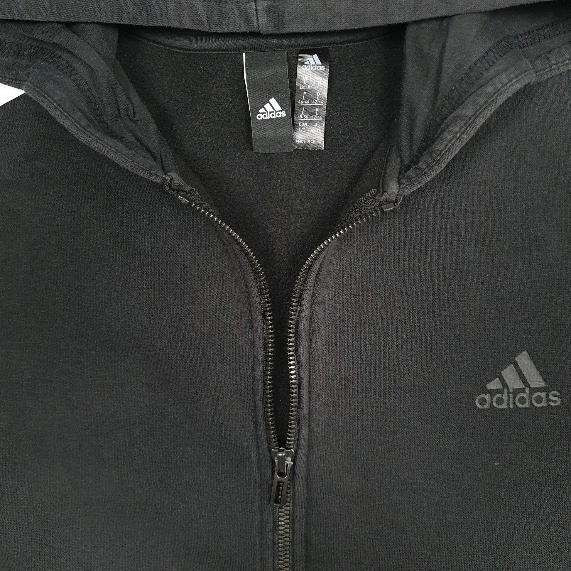 Womens Black Adidas Hoodie Hoodie Jumper