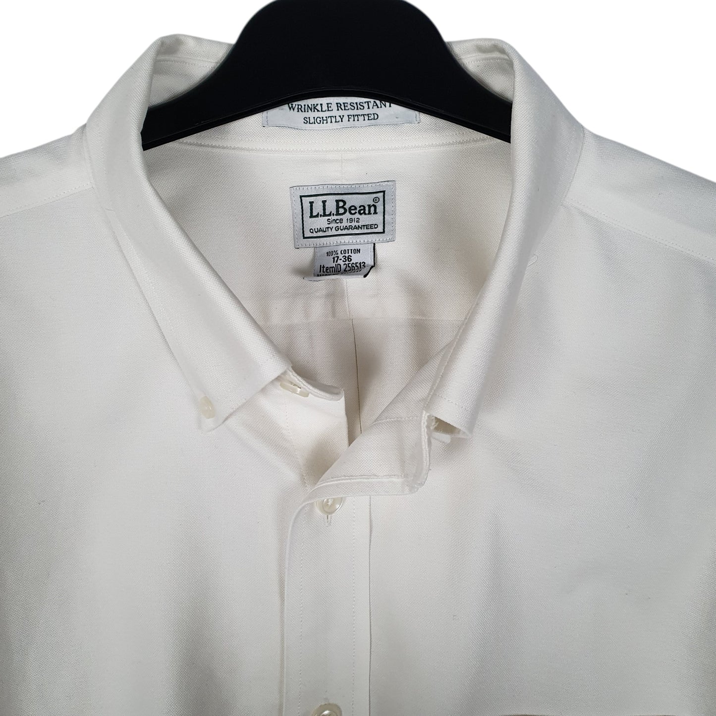 Mens White L.L.Bean   Shirt