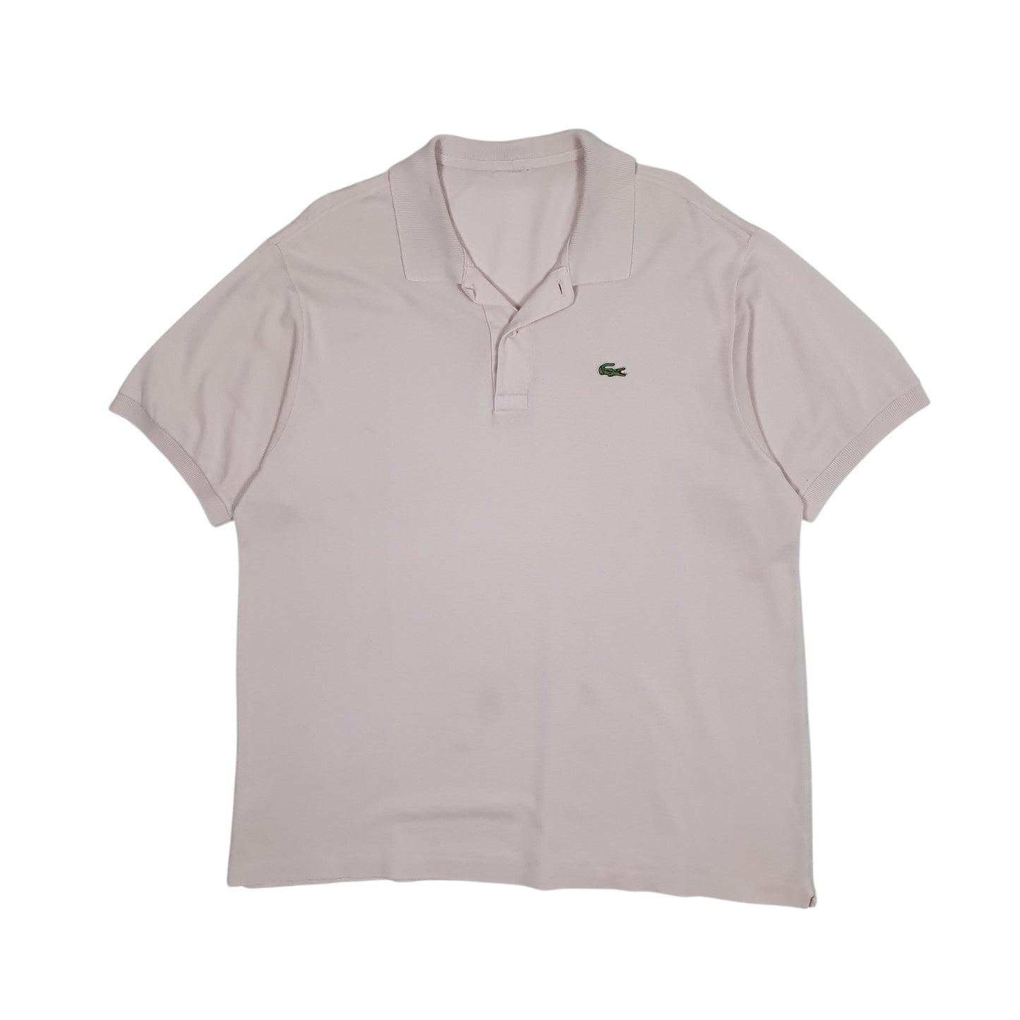 Mens Pink Lacoste  Short Sleeve Polo Shirt