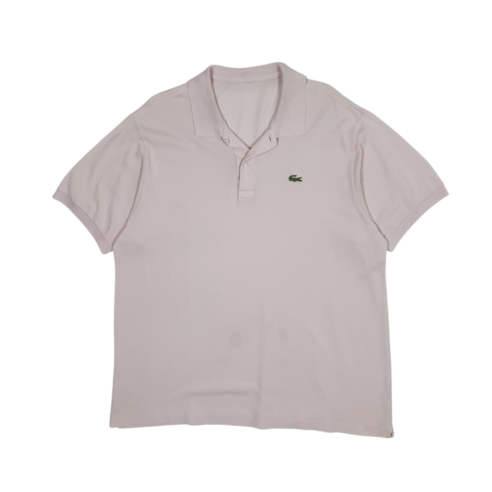 Mens Pink Lacoste  Short Sleeve Polo Shirt