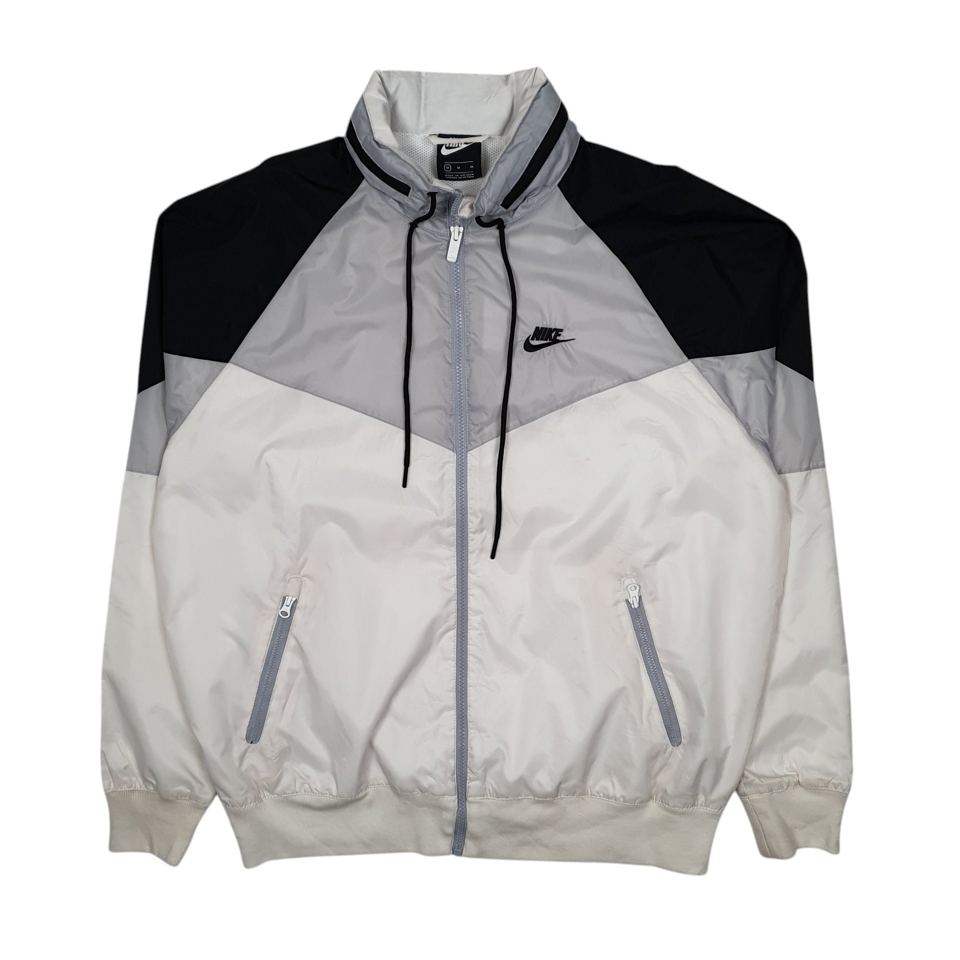 Mens White Nike   Coat