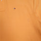 Mens Orange Tommy Hilfiger  Crewneck Polo Shirt