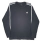Mens Black Adidas  Crewneck Jumper