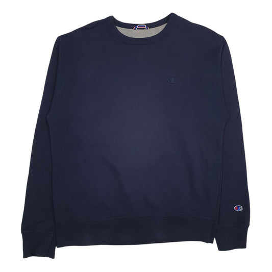 Mens Navy Champion  Crewneck Jumper