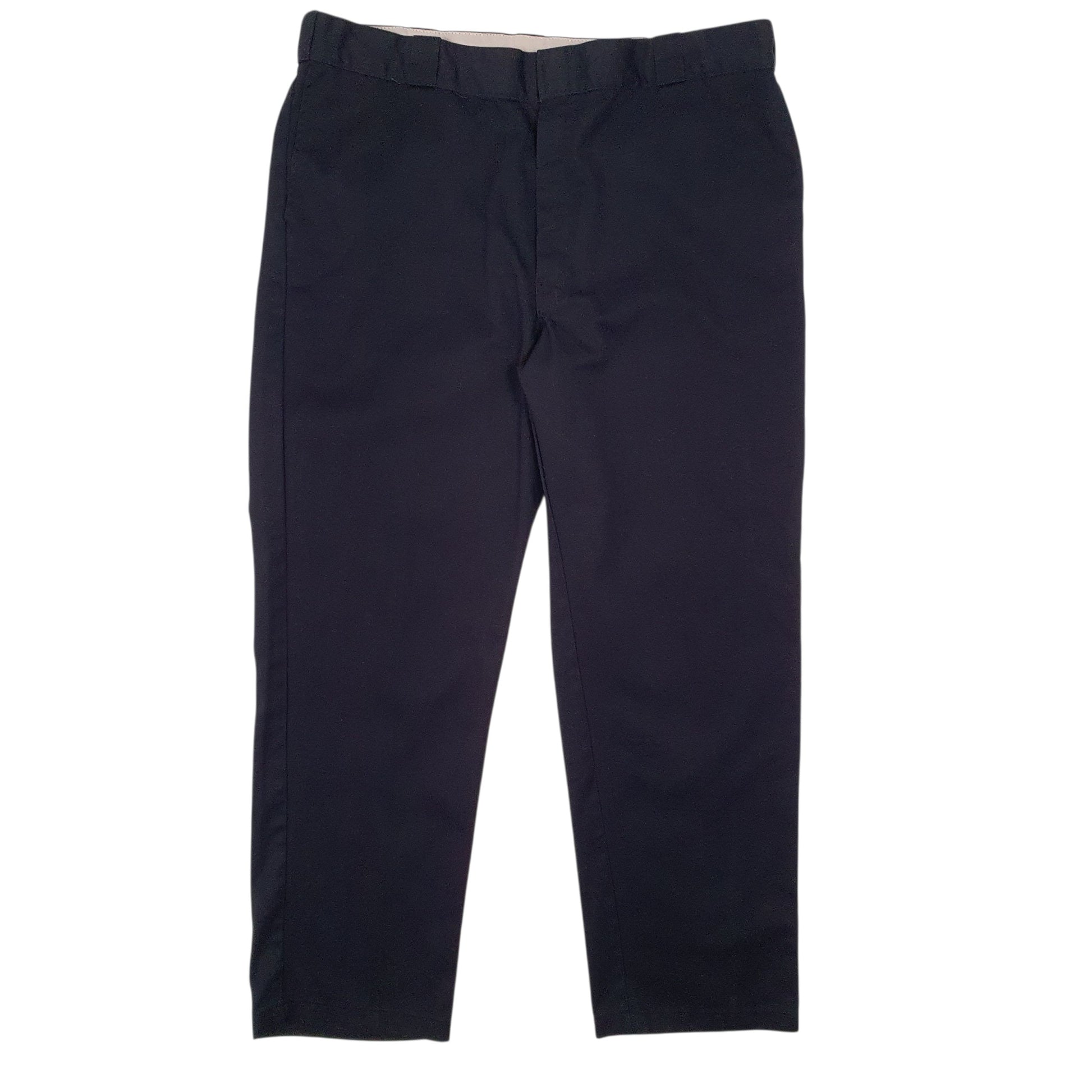 Mens Black Dickies 874 Workwear Chino Trousers