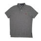 Mens Grey Polo Ralph Lauren  Short Sleeve Polo Shirt
