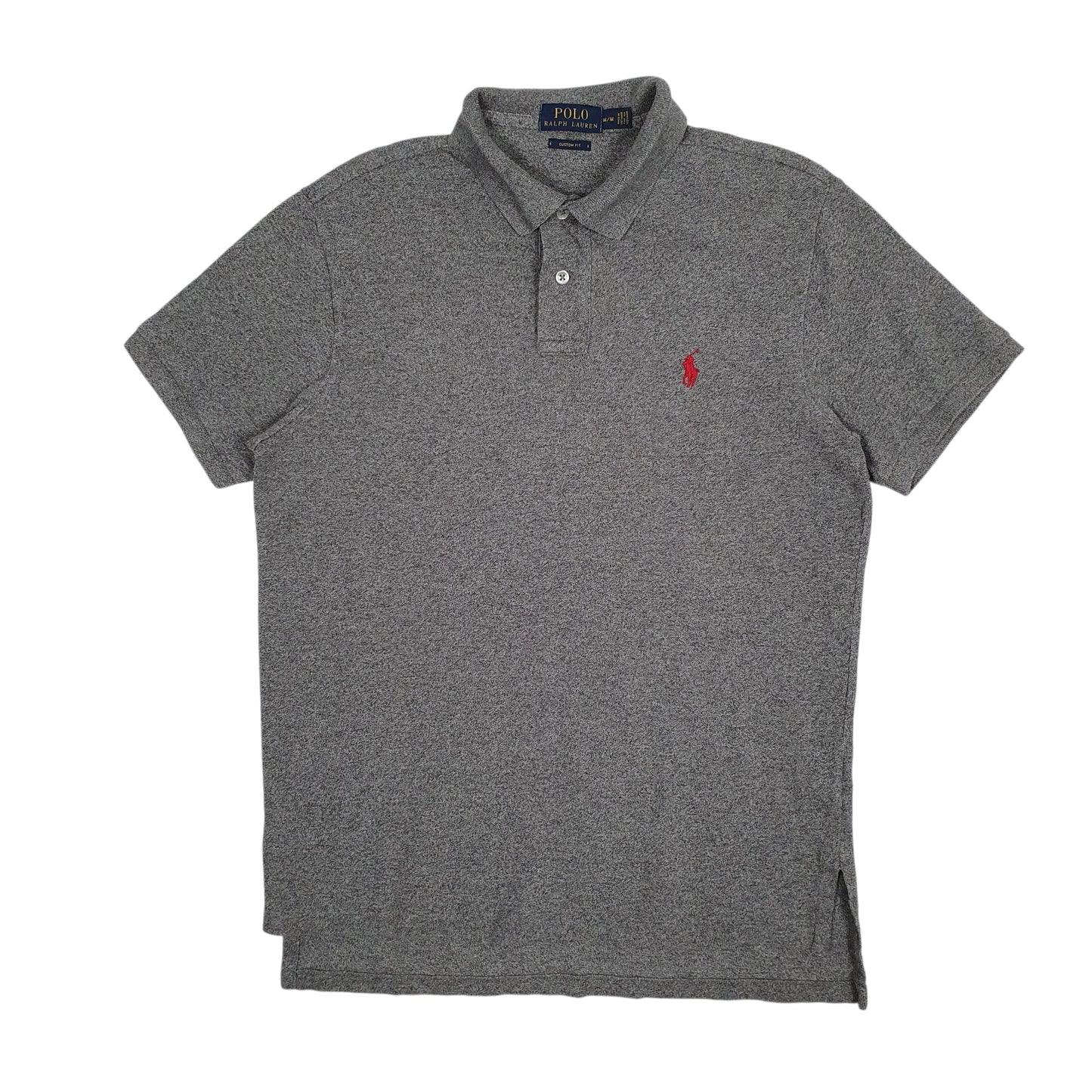 Mens Grey Polo Ralph Lauren  Short Sleeve Polo Shirt