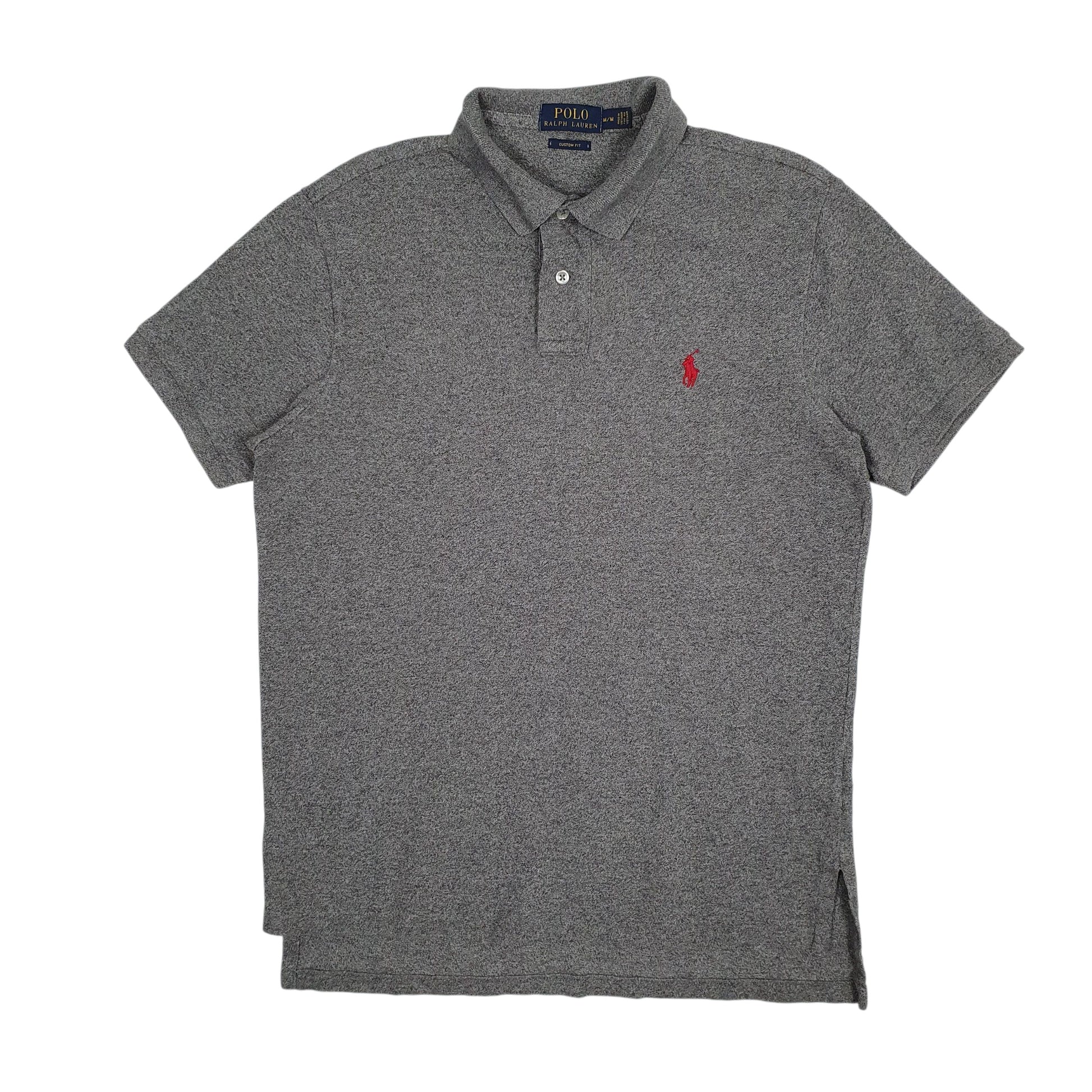 Mens Grey Polo Ralph Lauren  Short Sleeve Polo Shirt
