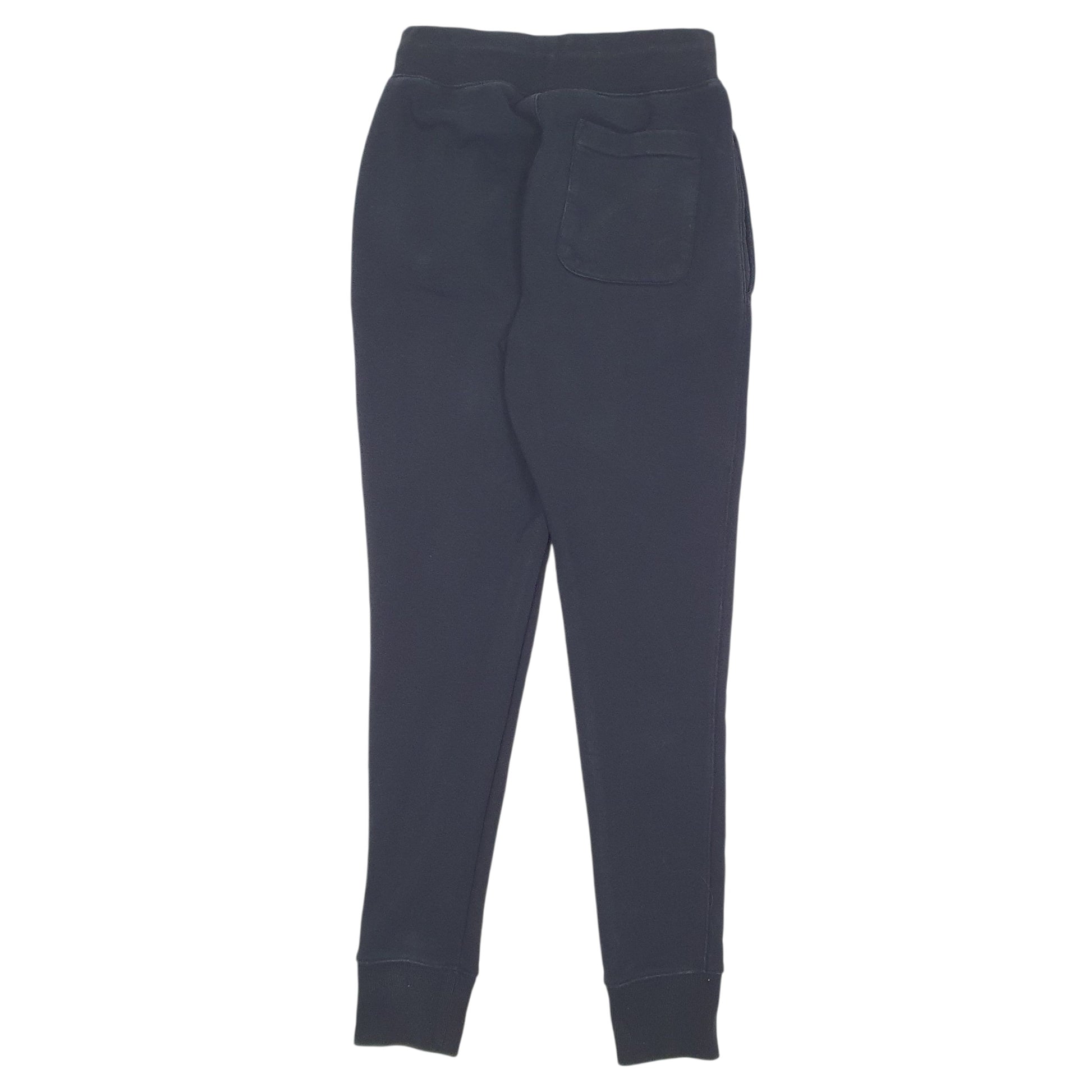 Womens Black Champion Reverse Weave Elasticated Waist  Trousers
