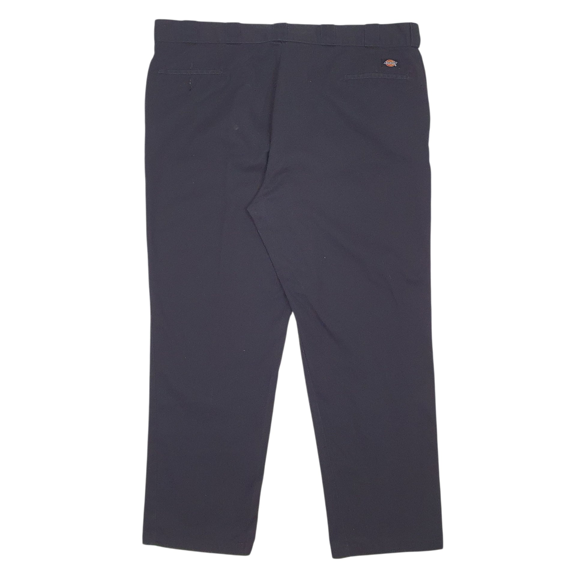 Mens Black Dickies   Trousers