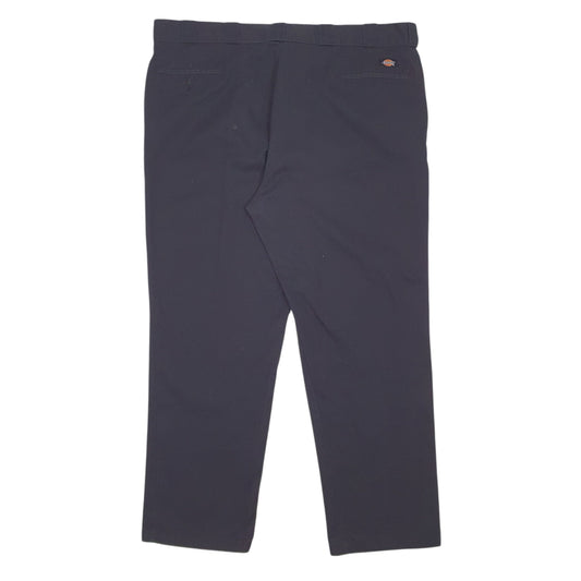 Mens Black Dickies   Trousers