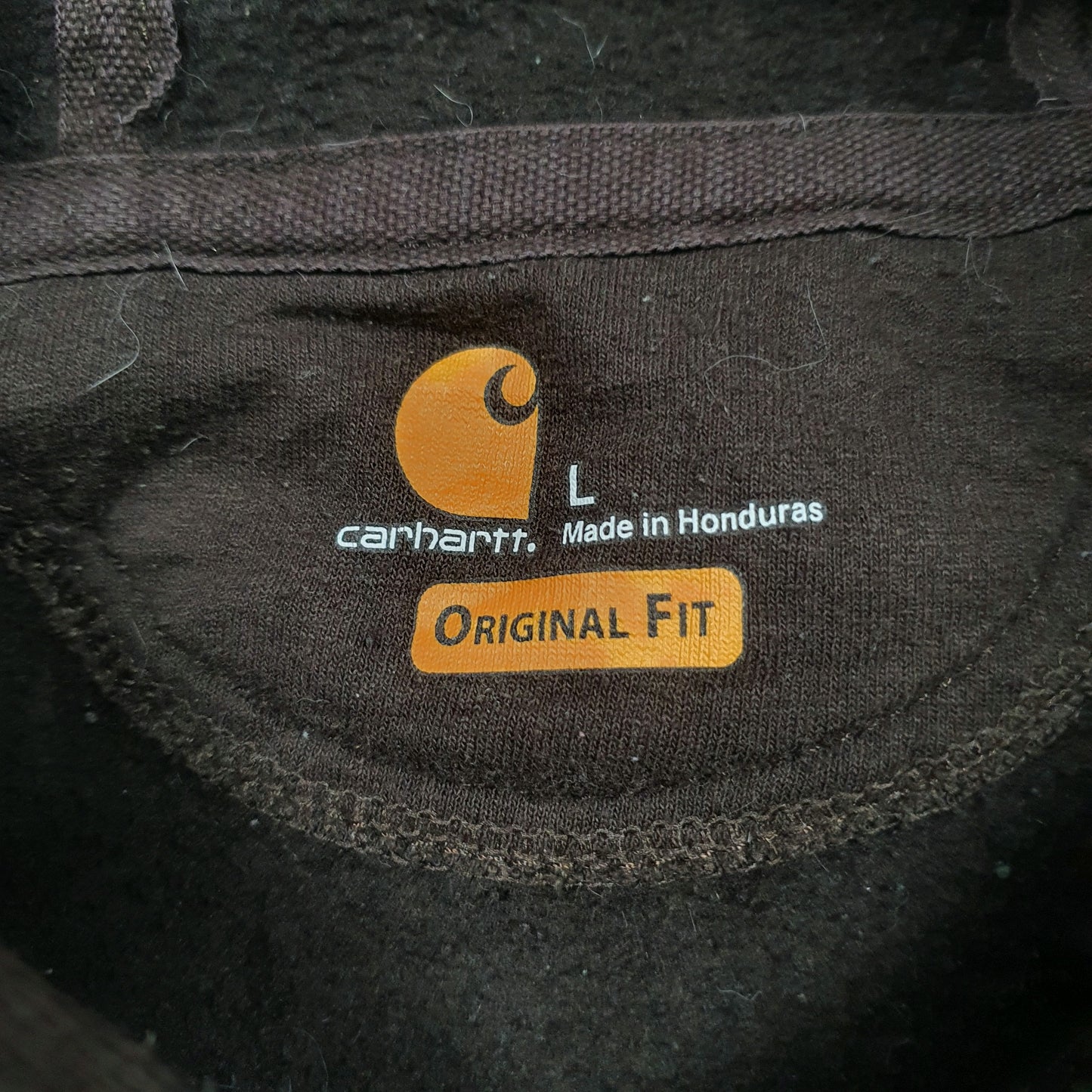 Mens Brown Champion  Hoodie Jumper