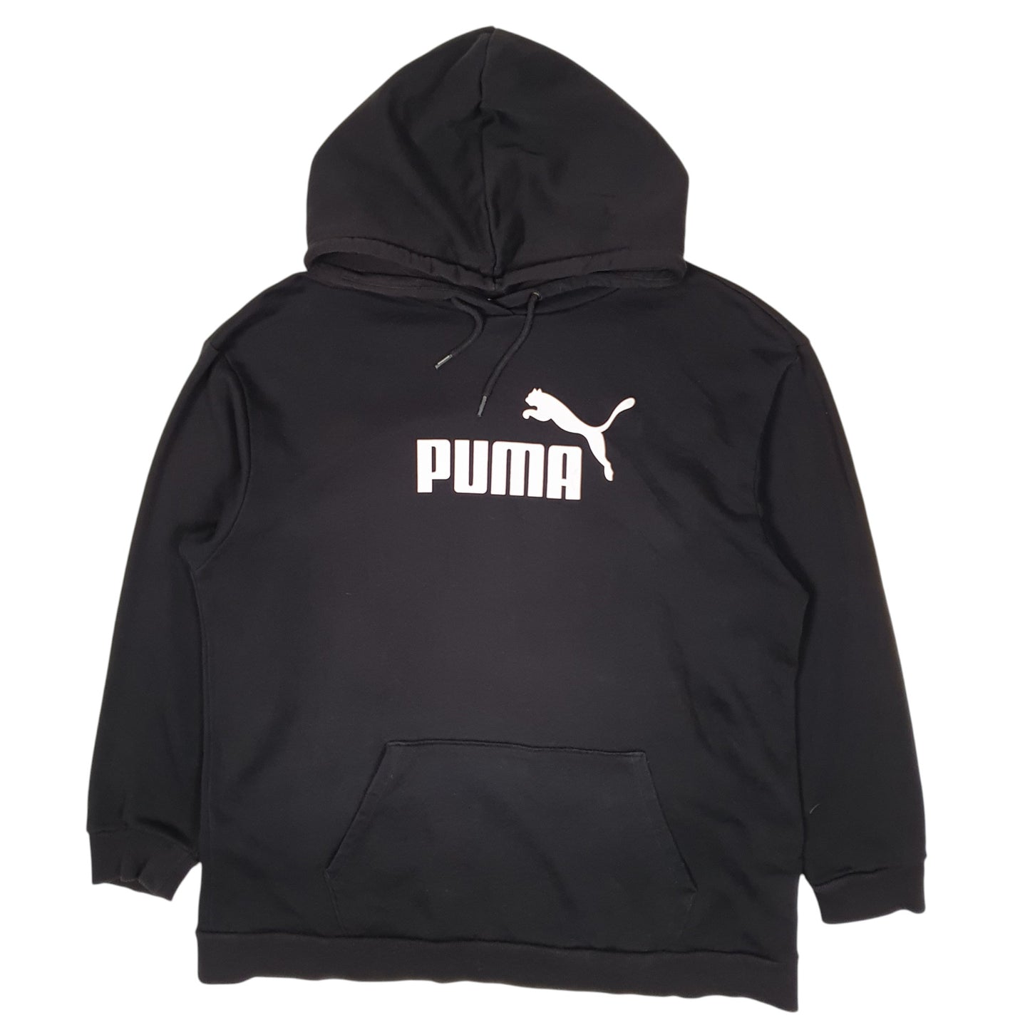 Womens Black Puma  Hoodie Jumper
