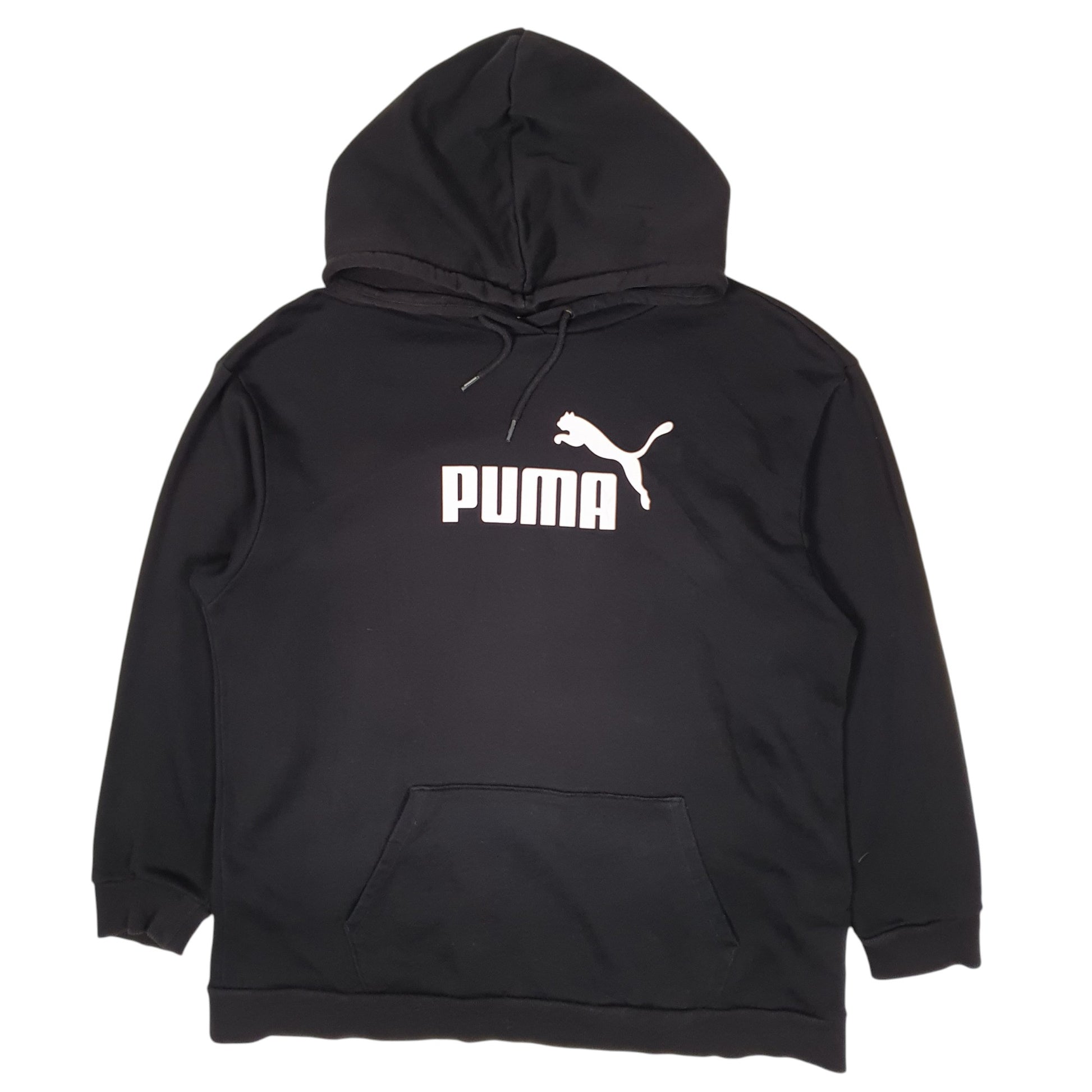 Womens Black Puma  Hoodie Jumper