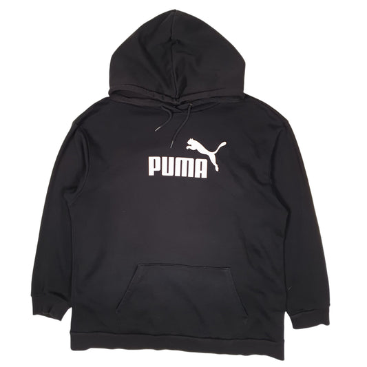 Womens Black Puma  Hoodie Jumper