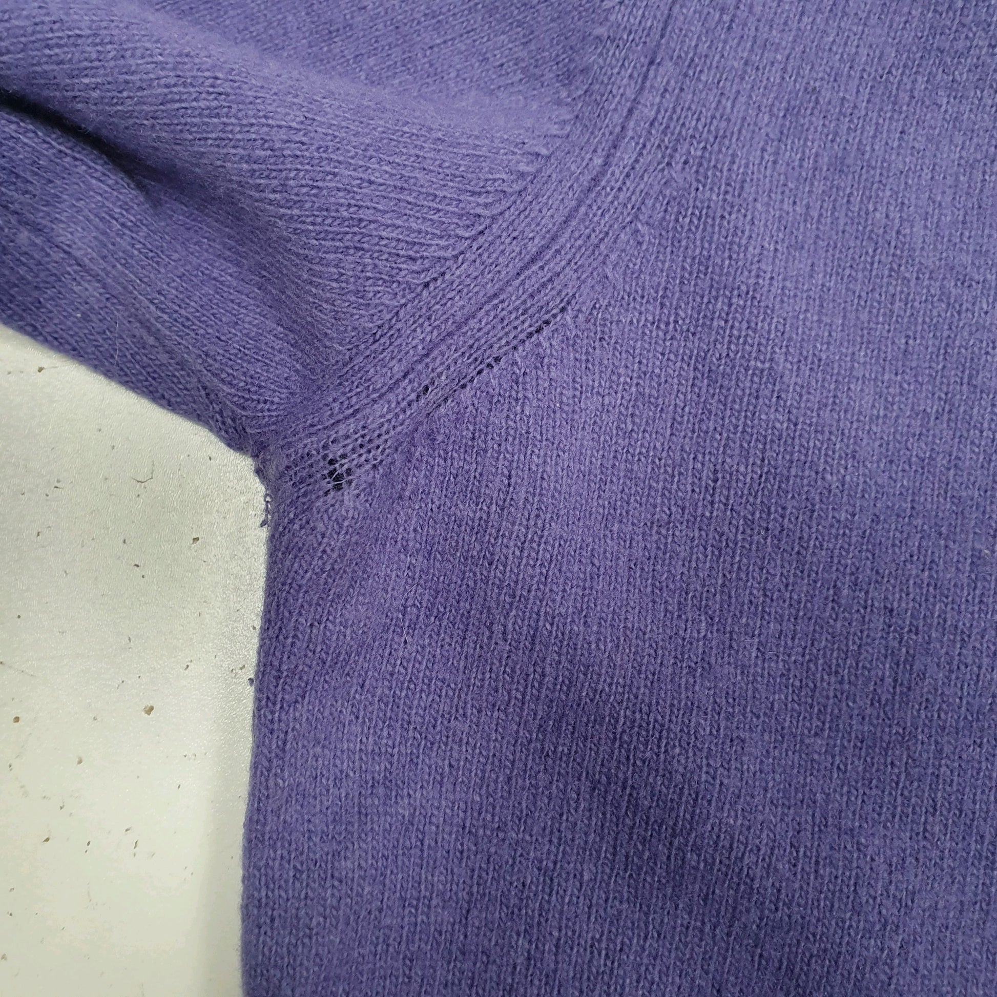 Mens Purple Burberry  Crewneck Jumper