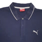 Mens Navy Puma   Polo Shirt
