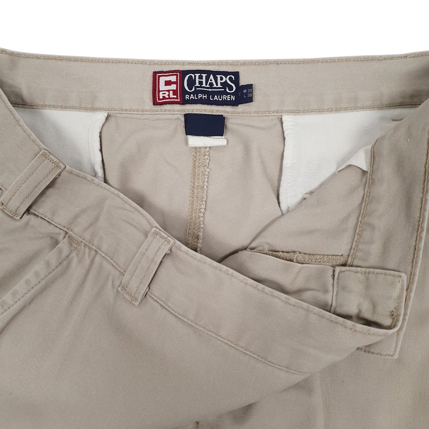 Mens Beige Ralph Lauren Vintage  Trousers