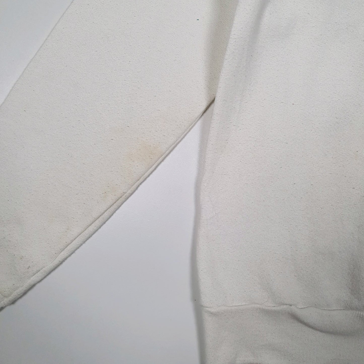 Womens White Screen Stars Vintage 90s Made In USA Chrismas Crewneck Jumper