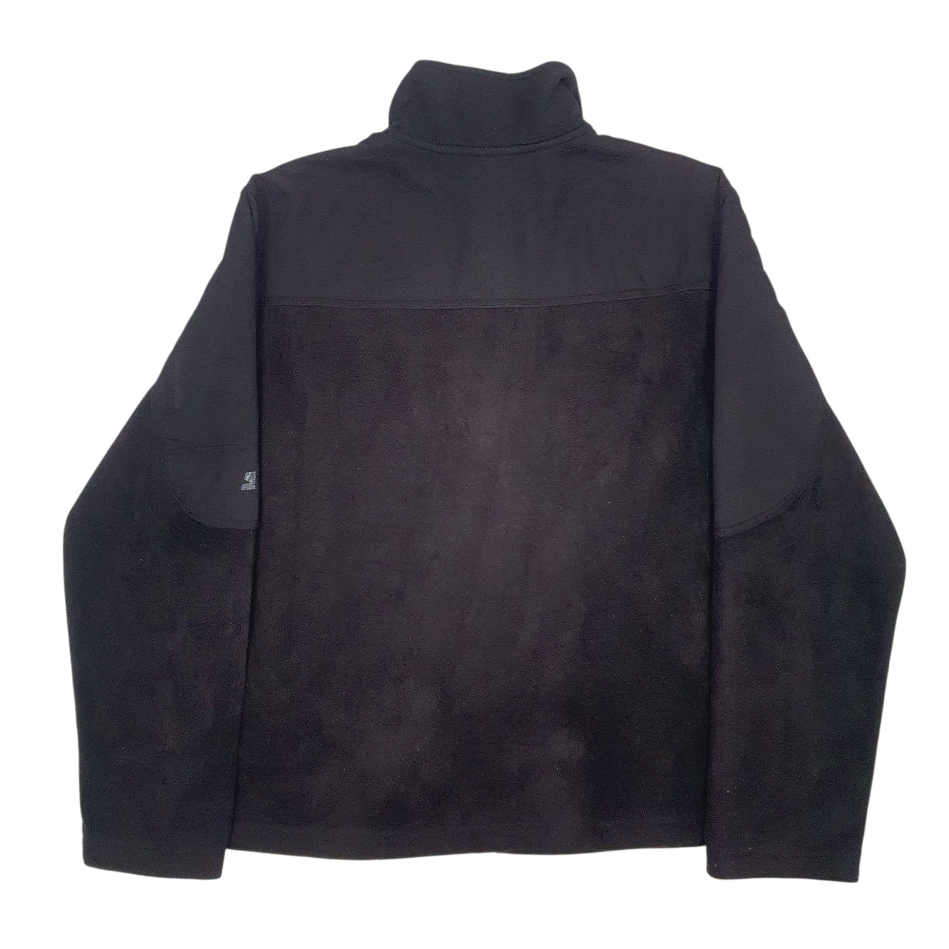 Mens Black Starter  Full Zip Jumper