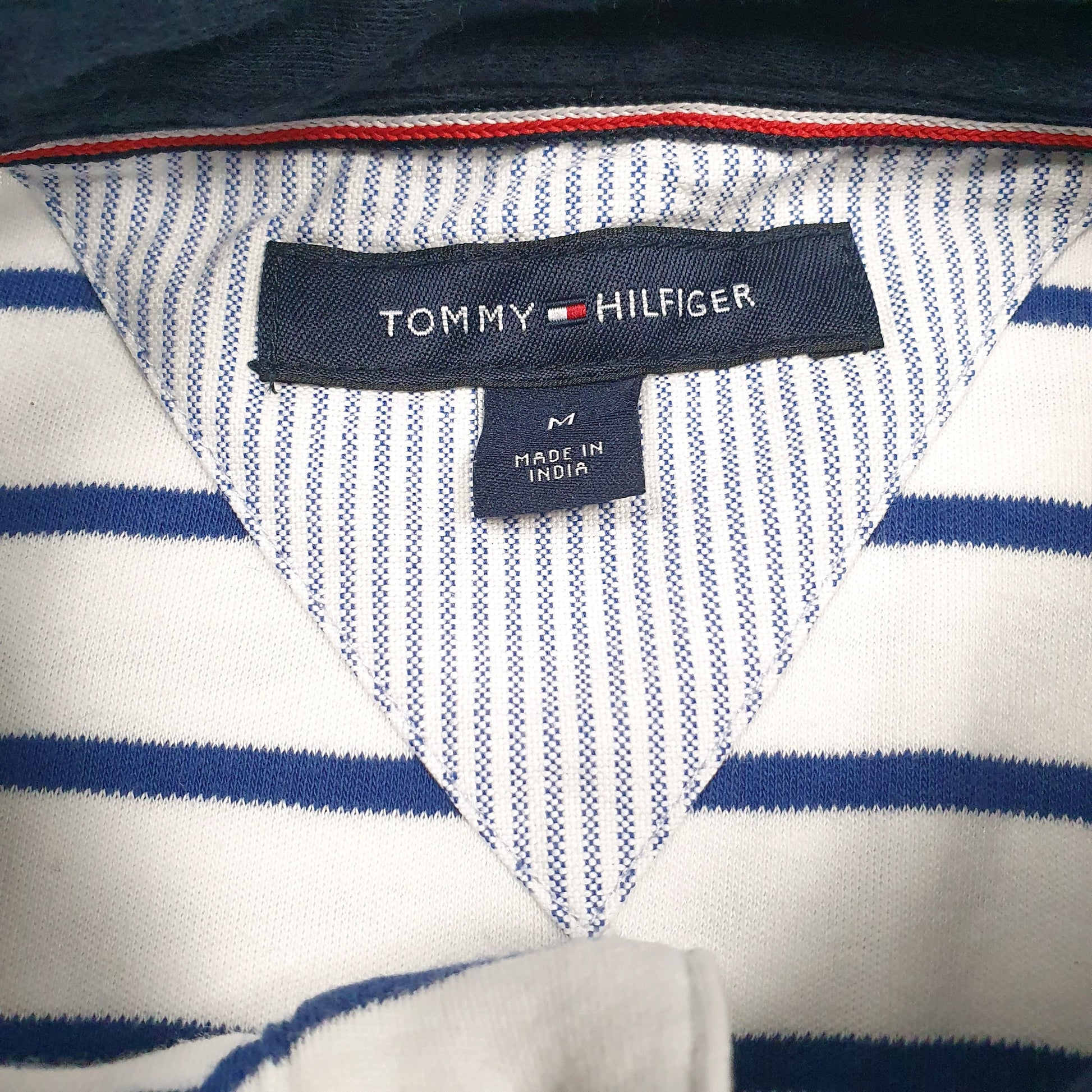 Mens White Tommy Hilfiger   Polo Shirt