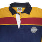 Mens Navy Barbarian Rugby Brebeuf Hoodie Polo Shirt