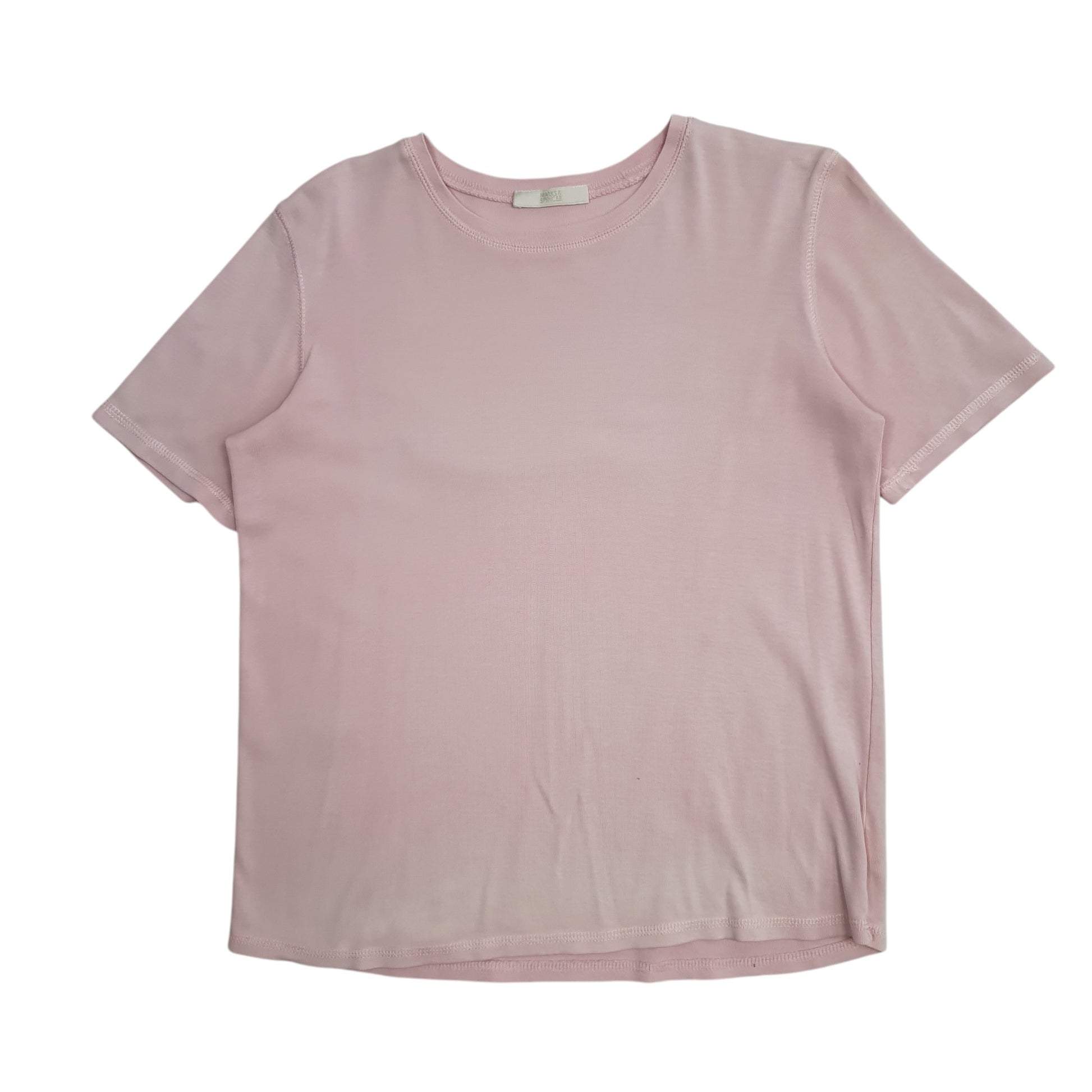 Womens Pink M&S  Short Sleeve T Shirt