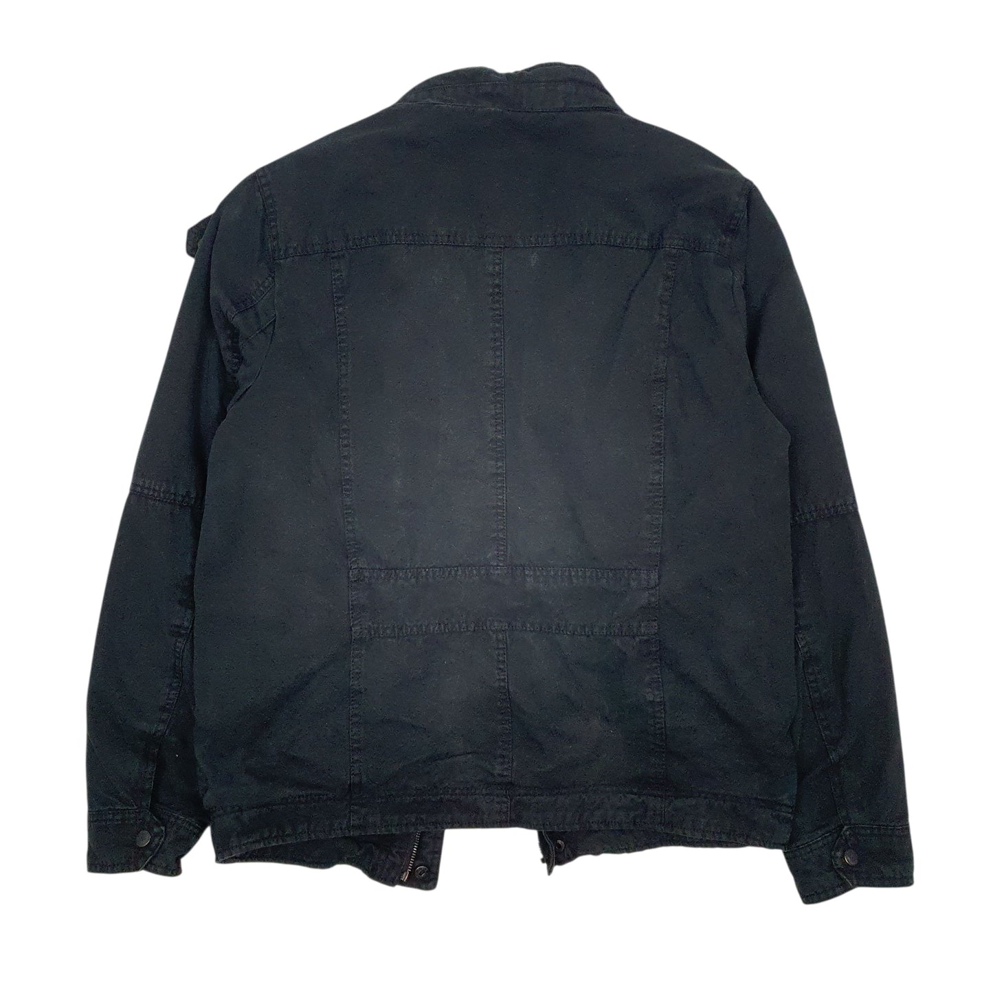 Mens Black Levis Fleece Lined  Coat