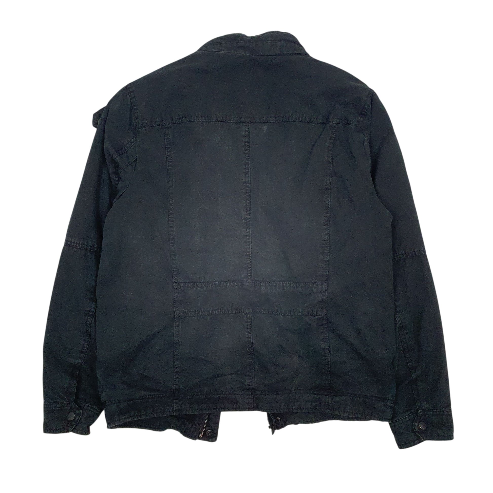 Mens Black Levis Fleece Lined  Coat