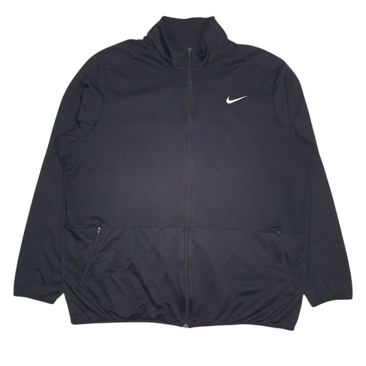 Mens Black Nike Dri-Fit Full Zip Jumper