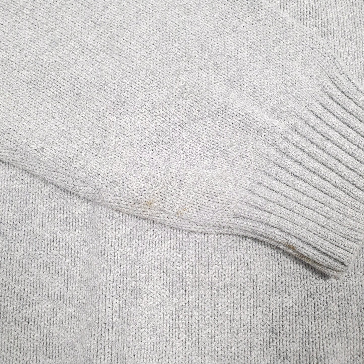 Mens Grey Tommy Hilfiger Knitwear Crewneck Jumper