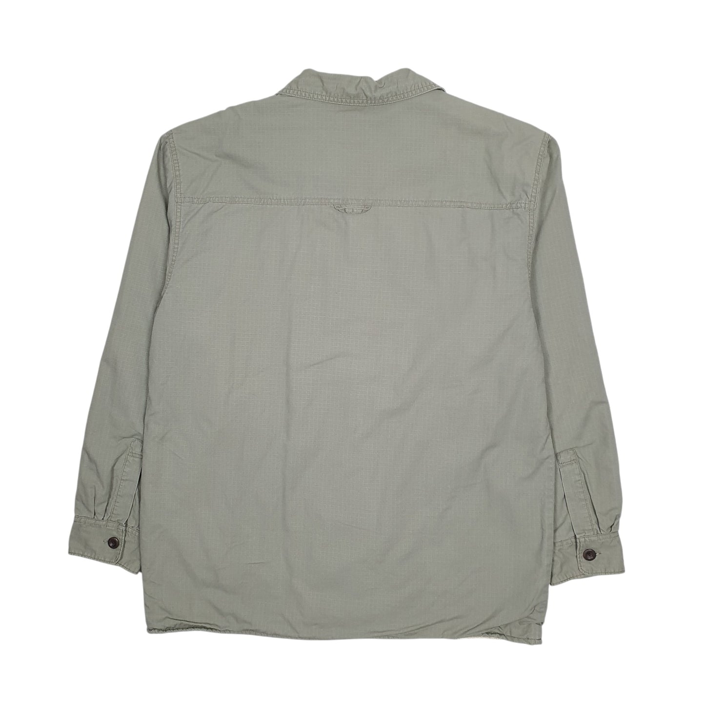 Mens Green Levis Overshirt Sherpa Lined  Coat