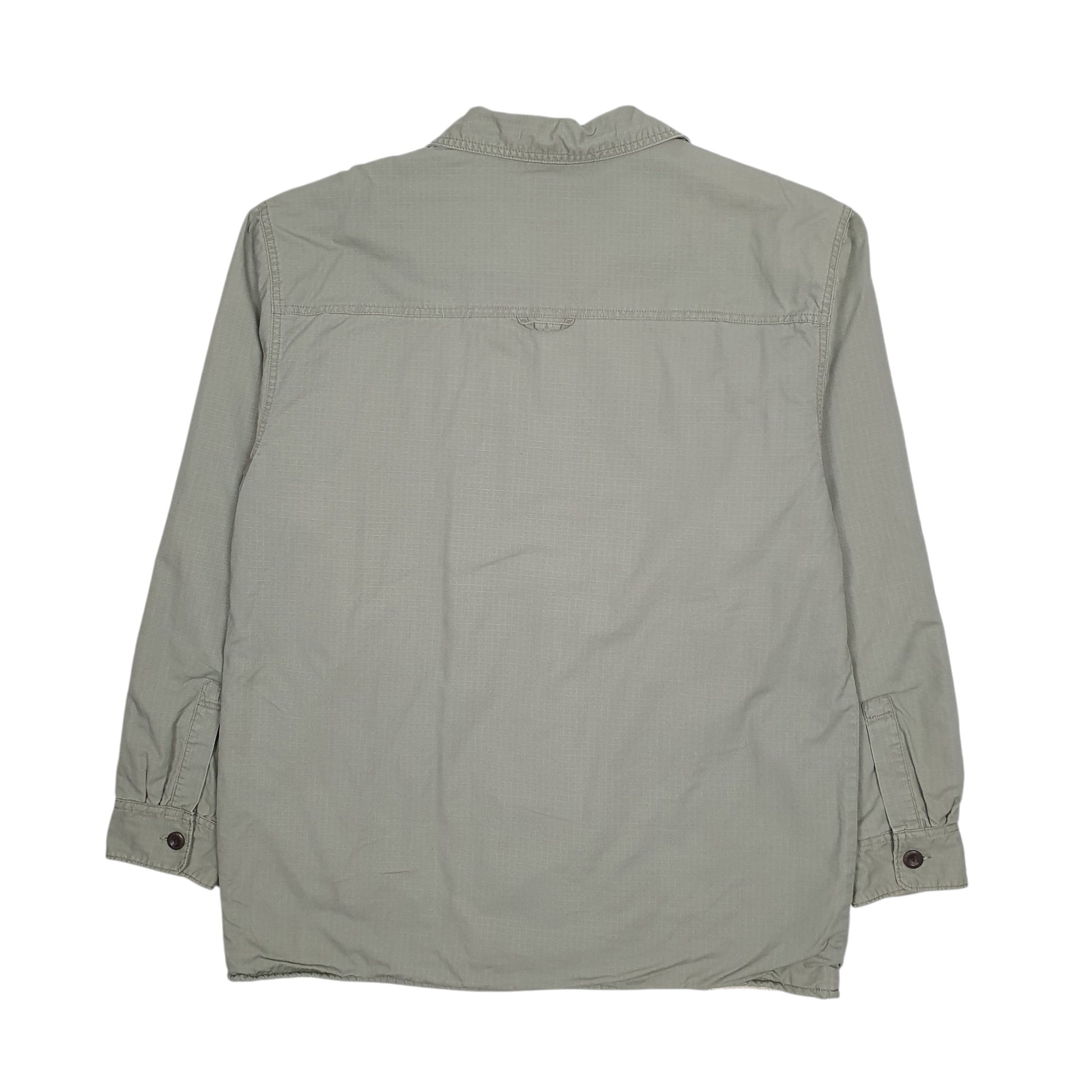 Mens Green Levis Overshirt Sherpa Lined  Coat