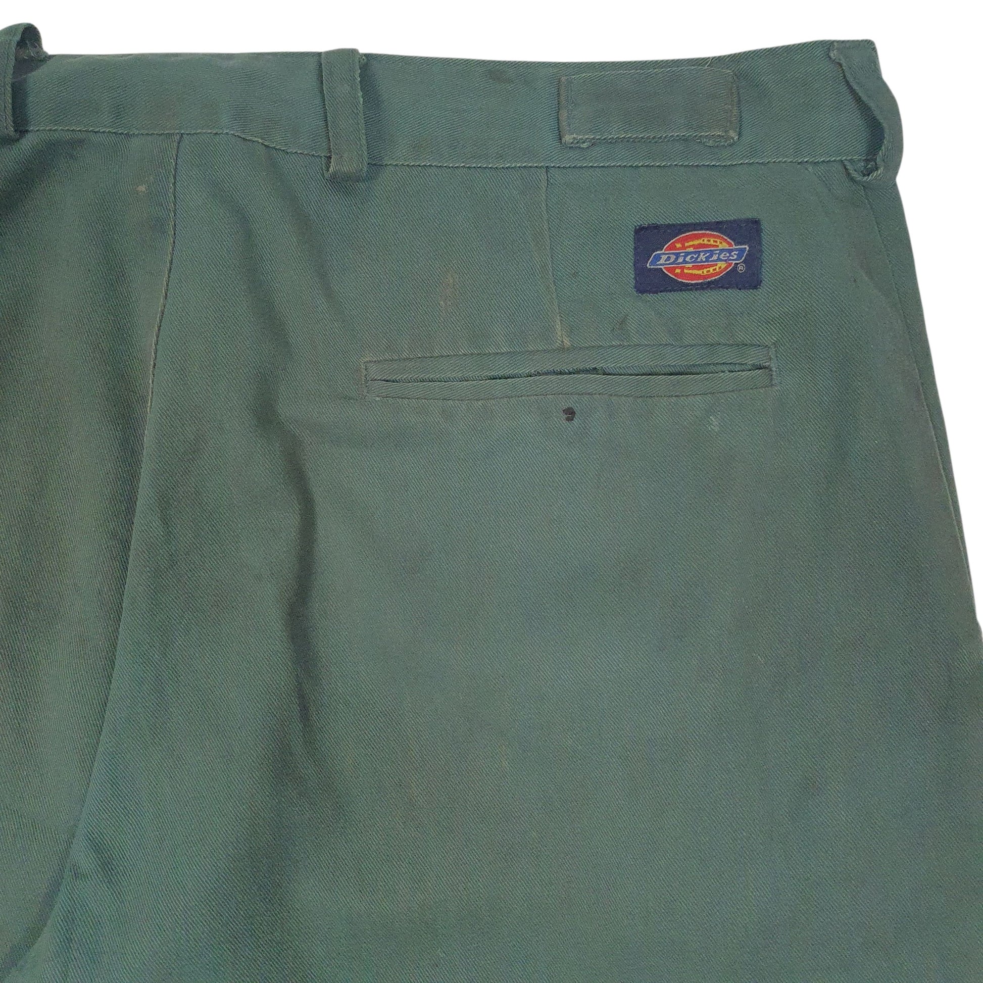 Mens Green Dickies Workwear  Trousers