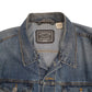 Mens Blue Levis Signature Gilet Coat