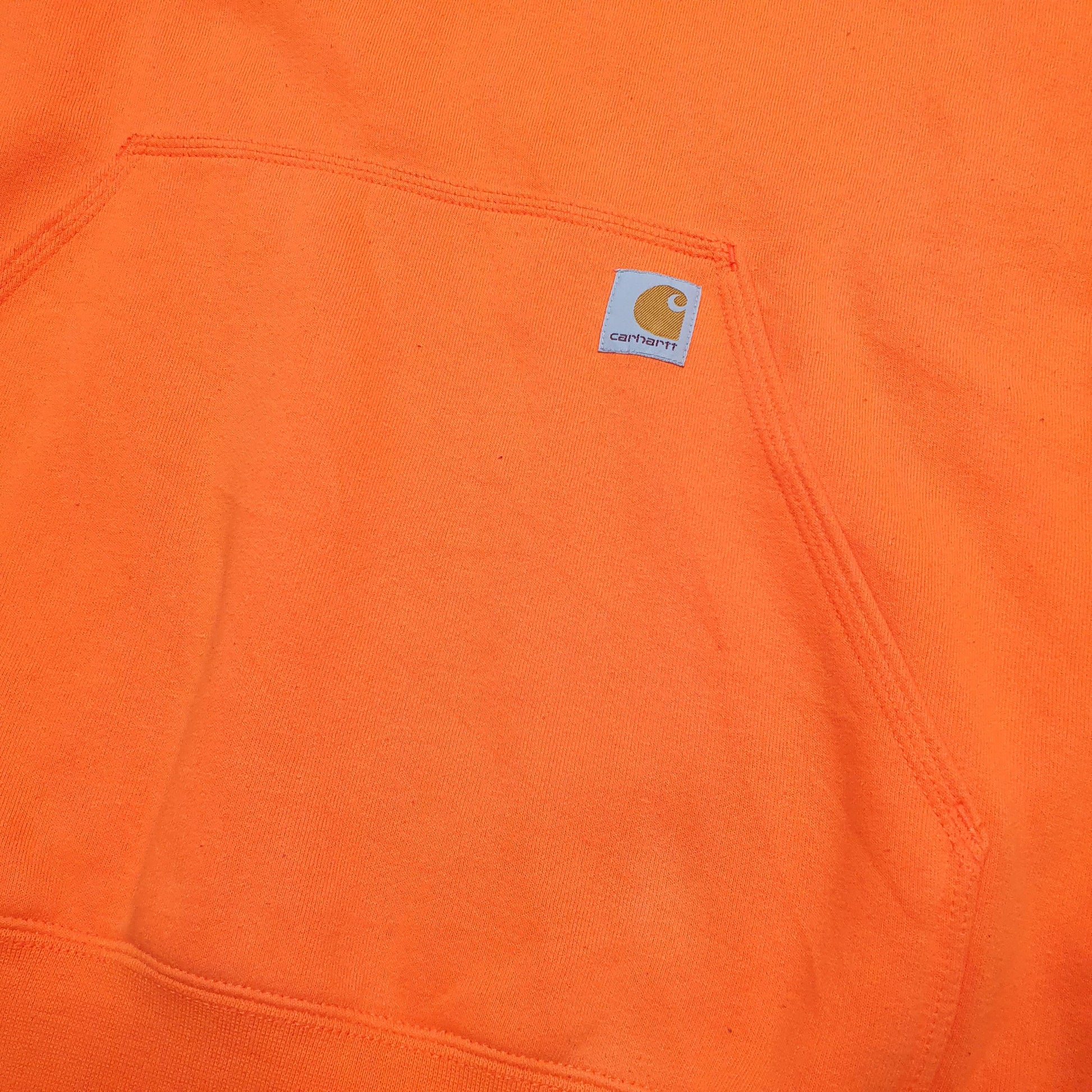Mens Orange Carhartt  Hoodie Jumper