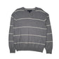 Mens Grey Tommy Hilfiger Lightweight V Neck Jumper