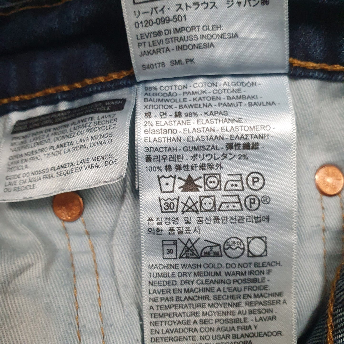 Mens Blue Levis   Jeans