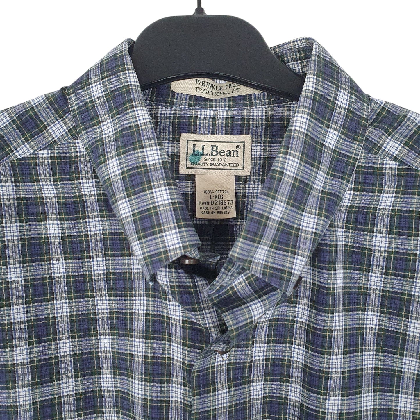 Mens Blue L.L.Bean   Shirt